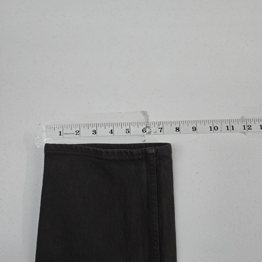 abercrombie 90's straight ultra high‎ rise jeans 27/4 womens dark denim 6834 - Picture 6 of 9